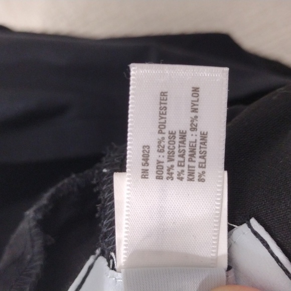 EUC Gap Maternity Modern Boot Black Dress Pants size 6L Stretch - Picture 13 of 14